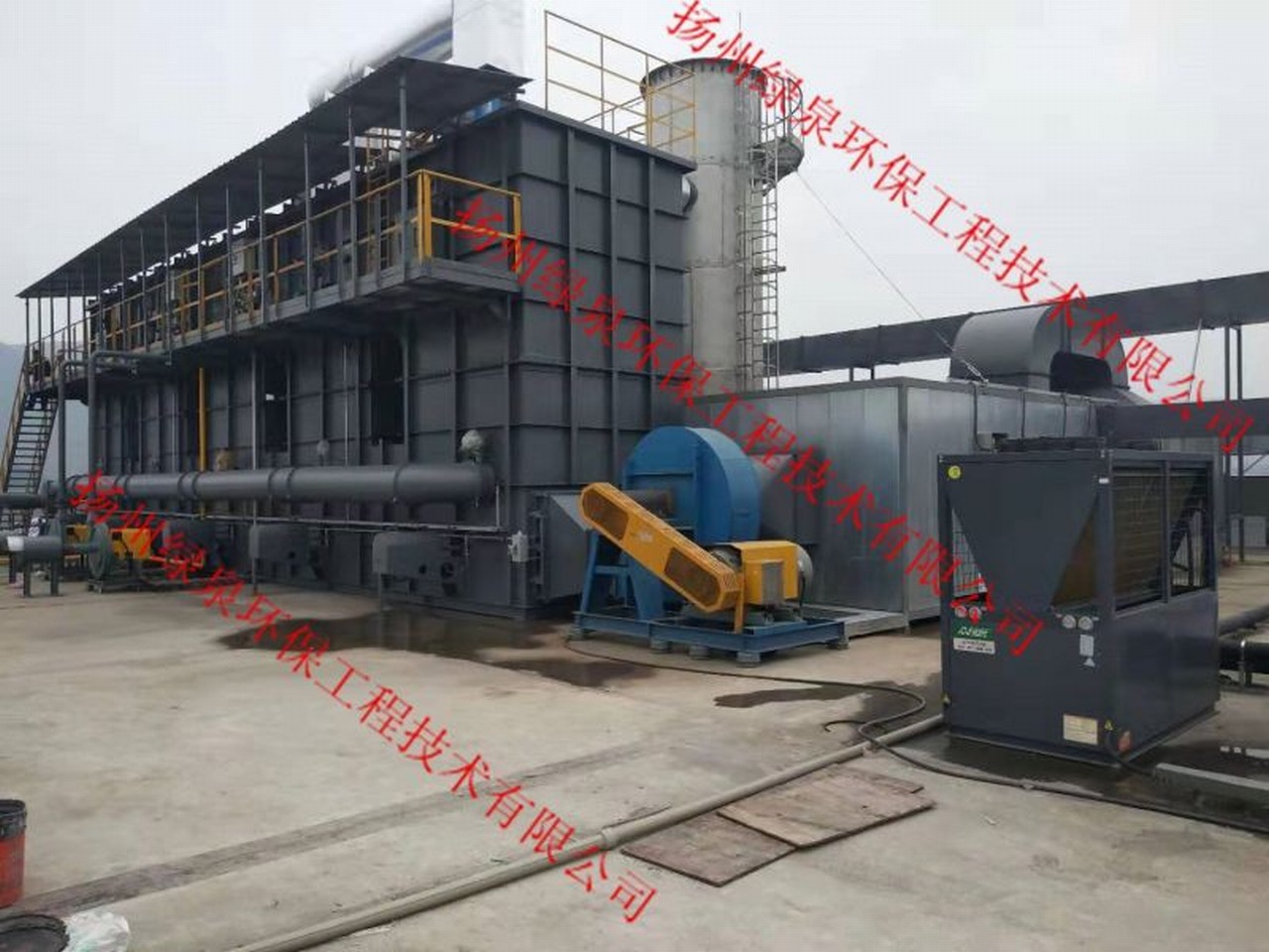 重慶著名品牌家具企業(yè)廢氣處理設(shè)備：50000風(fēng)量RTO